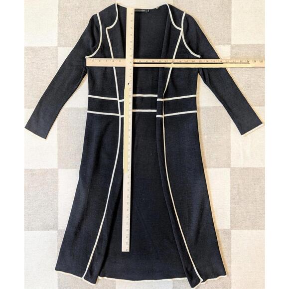 Vintage y2k silk cotton knitwear dress & cardigan set - Picture 4 of 8